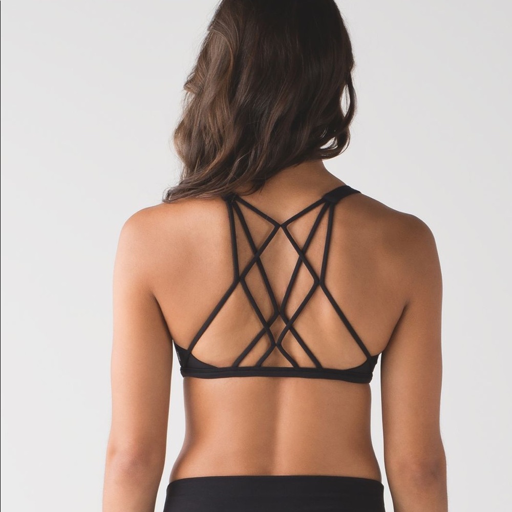 Lululemon free to be zen black bra